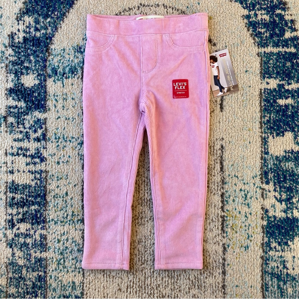 NWT Levi’s Pull-On Corduroy Jeggings 4T